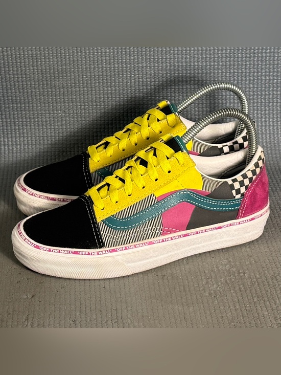 Vans Shoes - Vans Old Skool Juxtapose Pack Multicolor Sneakers Women’s Size 6